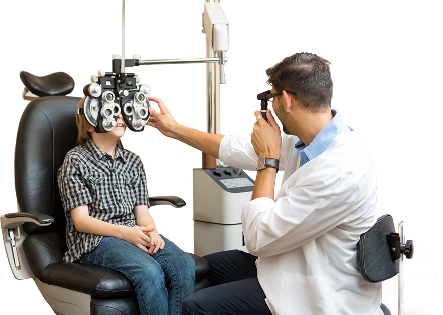 Get an eye exam at Kaufman Eye Intitute