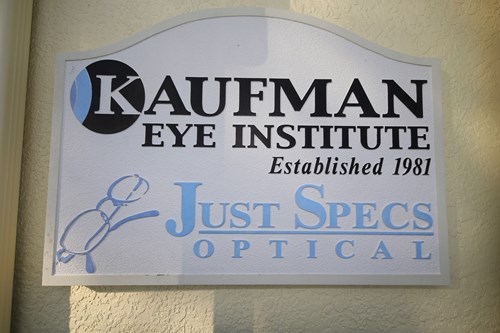 Kaufman Eye Institute Bushnell Sign
